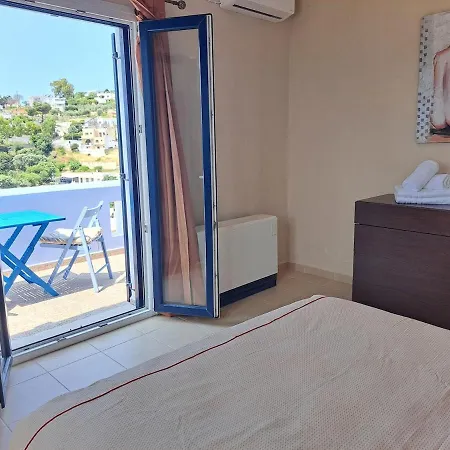 Дом отдыха Aegean Balconies In Beach, Leros Vromolithos