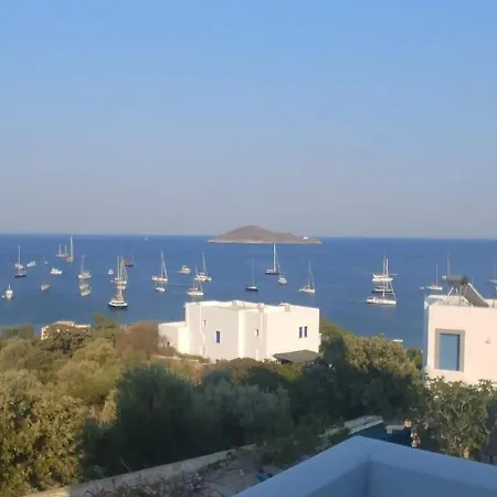 Aegean Balconies In Beach, Leros